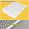 Powrocket Window Air Conditioner Mesh Cover for UShape Window AC UnitsAntiLeaf Dustproof Design for Outdoor AC Keep CleanSnug FitGood Air FlowWhite