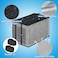 Qualward Mesh Window Air Conditioner Cover for Outside Window AC Unit Screen Ventilated Outdoor Window AC Protection 255W205D18H