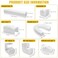 Windspeed Mini Split Line Set Cover 3 10Ft AC Line Pipe Duct Cover for Outside Units Mini Split Wall Air Central Conditioner HAVC and Heat Pumps
