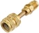 Senville R410A Adapter 516 SAE Female to 14 SAE Male Vacuum Service Port for Mini Split Air Conditioners