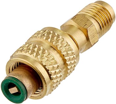 Senville R410A Adapter 516 SAE Female to 14 SAE Male Vacuum Service Port for Mini Split Air Conditioners