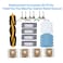 BLUTENET Accessories Kit Compatible with Yeedi Vac 2 ProVacVac MaxVac Station Robot Vacuum 23 Pack