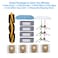BLUTENET Accessories Kit Compatible with Yeedi Vac 2 ProVacVac MaxVac Station Robot Vacuum 23 Pack