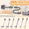 ACCTDLF Groom Tool for Dyson Pet dog Attachment Brush compatible with Dyson V7 V8 V10 V11 V15 Vacuum Cleanerswith Trigger Lock Extended Vacuum Hose