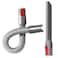 keluke Attachment Kit Extension Hose and Crevice Tool Compatible with Dyson V15 V11 V10 V7 V8 Absolute Animal Motorhead Trigger Model