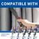 keluke Attachment Kit Extension Hose and Crevice Tool Compatible with Dyson V15 V11 V10 V7 V8 Absolute Animal Motorhead Trigger Model