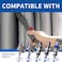 keluke Attachment Kit Extension Hose and Crevice Tool Compatible with Dyson V15 V11 V10 V7 V8 Absolute Animal Motorhead Trigger Model