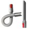 keluke Attachment Kit Extension Hose and Crevice Tool Compatible with Dyson V15 V11 V10 V7 V8 Absolute Animal Motorhead Trigger Model