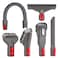 LBLVBNEWD Attachments Replacement Tool Kit for Dyson V15 V12 V8 V11 V10 V7 Gen 5 Soft Dusting Brush Head Flexible Hose Mattress Brush Vacuum Crevice Accessories for Home and Car Cleaning