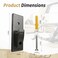 Dfnidy Vacuum Attachments for Shark Rocket Upright Vacuum Living Room and Kitchen MultiScenario Installation Vacuum Wall Mount Holder 2 Pack