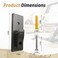 Dfnidy Vacuum Attachments for Shark Rocket Upright Vacuum Living Room and Kitchen MultiScenario Installation Vacuum Wall Mount Holder 2 Pack