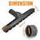 BuleVina Hard Floor Attachment Vacuum Brush Replacement Parts Fit for Dyson V6 DC62 DC59 Cleaner Accessories Hardwood Head Brushes