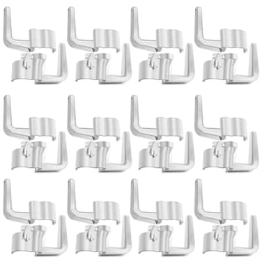 HASMX Cord Handle Hook Set for Eureka Sanitaire 53574 Upright Vacuum Vacuum Cord Clip Beige 12Pack