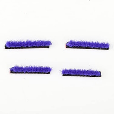 LGEGE Soft Plush Strips Replacement Parts Specially Designed for Dyson V8 V10 Vacuum Cleaner Direct Drive Cleaner Head 4 Short Strips