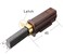 QINALO 2 Pcs 2311480 Vacuum Cleaner Motor Carbon Brushes for Ametek Lamb 2311480 333261 333261