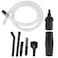 Quick Parts Delivery 8Piece Universal Micro Shop Vacuum Kit Flexible and MultiPurpose Vacuum Attachments Crevice Tool Brush Nozzle and Extension Wands Ideal Shop Vac Attachment Replacement