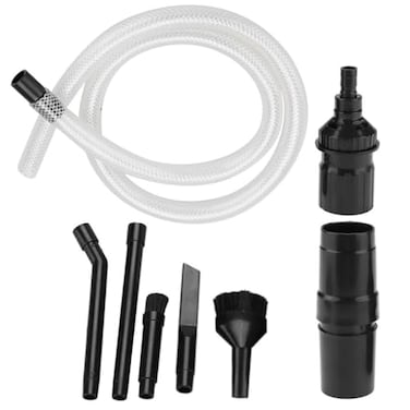 Quick Parts Delivery 8Piece Universal Micro Shop Vacuum Kit Flexible and MultiPurpose Vacuum Attachments Crevice Tool Brush Nozzle and Extension Wands Ideal Shop Vac Attachment Replacement