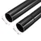 uxcell Extension Wand 35mm Plastic Tube Hose 45cm Length Extend Vacuum Cleaner Accessory Black