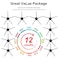 CHAIN PEAK 10 Pack Side Brushes for Roborock Q5 Max S8 MaxV Ultra Q5 Pro Q8 Max Q Revo Qrevo Pro Qrevo S Qrevo Slim Qrevo Master S8 Pro Ultra S7 MaxV Ultra Q7 Max Q7 Max Q5 Pro S7 E Series