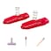 Hather 2 Pack Cleaner Head Clip Latch Tab Button with Spring Replacement for Dyson V7 V8 V10 V11 and V15 Electric Drive Parts Extension Wand Wand Tube and Illumination Tool