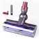 keluke QuickRelease Replacement Vacuum Head Compatible with Dyson V7V8 V10V11V15 Cordless Vacuum Cleaners Upgrade AntiTangle Replacement Head for Carpets Rugs