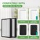 WILERDA 2 Pack H05 Replacement Filter Compatible with HIMOX H05 Air Puri fierHEPA Filter Not Fit HIMOX H04