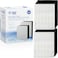 Fette Filter Premium True Hepa H13 Filter Replacement Compatible with Fellowes AeraMax 190200DX55 Air Cleaner Purifiers Part 9287101 9324101 2Hepa 8 Carbon Filters