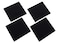 Flintar MD10023 Activated Carbon Replacement Filters Compatible with Vornado Air Cleaner Purifier Model AC300 AC350 AC500 and AC550 4Pack