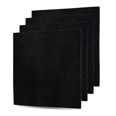 Flintar MD10023 Activated Carbon Replacement Filters Compatible with Vornado Air Cleaner Purifier Model AC300 AC350 AC500 and AC550 4Pack