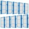 Gazeer 10 Pcs Replacement Filters Compatible with Holmes Aer1 Series Total Air Filter Replacement Filters for HAPF30AT and HAP242NUC