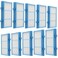 Gazeer 10 Pcs Replacement Filters Compatible with Holmes Aer1 Series Total Air Filter Replacement Filters for HAPF30AT and HAP242NUC