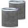 Cooyafan HP102 True HEPA Replacement Filter Compatible with Shark HP102 HP102PET HC452 HP132 HC450 HC451 HC455 True HEPA for 9997 of Particles Compare Part HE1FKPET HE1FKBAS 2 Pack