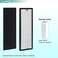 LHARI Lhari NEAF1 True HEPA Replacement Filter Compatible with Eureka NEA120 Air Purifier and Toshiba Air Purifier CAFW36USW 2Pack