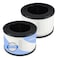 MOOKA Genuine True H13 HEPA Air Filters Replacement for M01 Purifier Removes Dust Smoke Odor Dander Pollen 2Pack