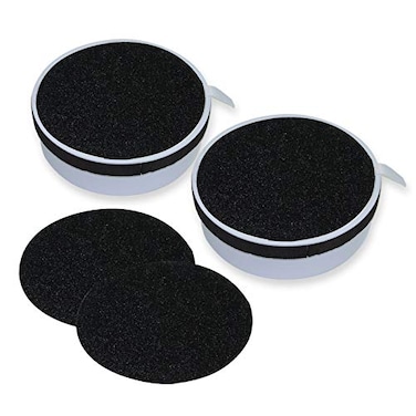 PUREBURG Replacement Filter Set Compatible with Hunter HP125 AirX HEPA Digital Air Purifier 2Pack H13 HEPA 4 x Activated Carbon PreFilter Air Clean Dust VOCs