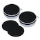 PUREBURG Replacement Filter Set Compatible with Hunter HP125 AirX HEPA Digital Air Purifier 2Pack H13 HEPA 4 x Activated Carbon PreFilter Air Clean Dust VOCs