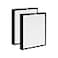 Nispira Replacement HEPA Filter Compatible with Surround Air IntelliPro XJ3800 Air Purifier 2 Filters
