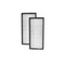 Filter-Monster.com FilterMonster Replacement Filters 2 Pack Compatible with Honeywell HRFC1 and HRFC2 Air Purifier Filters for Models 16200 HHT011 HHT080 HHT081 HHT085 HHT090 HHT145 HHT149