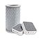 PUREBURG Replacement Filter Set Compatible with Molekule Air Purifier HEPA Activated Carbon 2 in 1 Center and 2 Pre Filters 3 Piece Pack