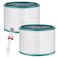 Laukowind 2 Pack Air Purifier Filter Replacements for Dyson HP01 HP02 DP01 Desk Purifiers Compatible with Part 96812503