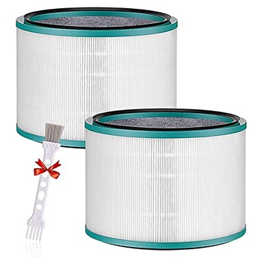 Laukowind 2 Pack Air Purifier Filter Replacements for Dyson HP01 HP02 DP01 Desk Purifiers Compatible with Part 96812503