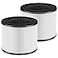 JORAIR APT10FL Filter Replacement for Homedics Compatible with HoMedics TotalClean Air Purifier APT10BK and APT10WT HEPA Filter APT10 5In1 Powerful System 2 Pack