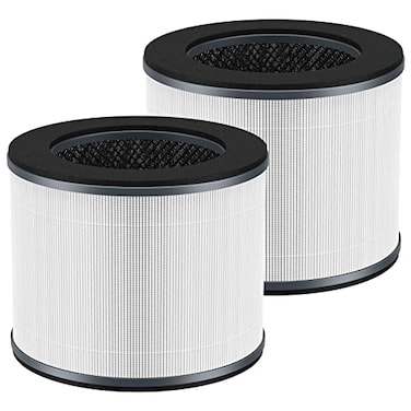 JORAIR APT10FL Filter Replacement for Homedics Compatible with HoMedics TotalClean Air Purifier APT10BK and APT10WT HEPA Filter APT10 5In1 Powerful System 2 Pack