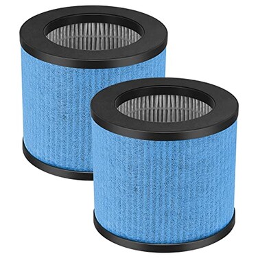 LINNIW TPAP002 Filter Replacement Compatible with TOPPIN TPAP002 Comfy Air C1 4in1 Efficient Activated Carbon Filter Part TPFF002 2 Pack