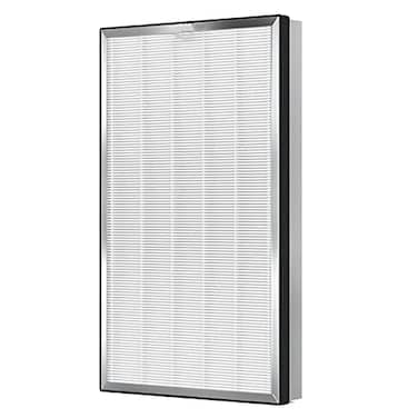 HOMFILBIT HE6FKPET True HEPA Replacement Filter Fit for Shark HE600 HE601 HE602 6 Fan Air Purifier Compare Part HE6FKPET HE6FKBAS HE6FKPRO