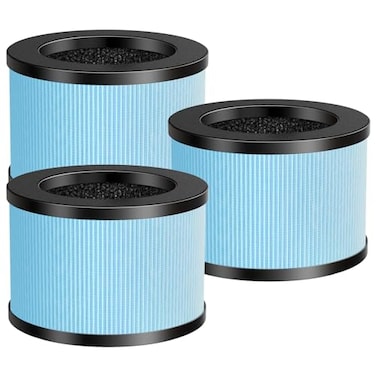 Ecleanfy MK01 MK06 DHJH12 TZK1 Filter Compatible with ToLife TZK1 for FreAire KN6391RGB MK01 MK06 for VOOPNU DHJH12 Upgraded 4in1 Efficient Filter 3 Pack