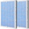 iSingo MSA3 Replacement Filter Compatible with Membrane Solutions MSA3MSA3S Air PurifierUpgraded3in1 Filter 2Pack Standard Version