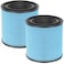 Caehomly AP0601 Replacement Filters Compatible with AIRTOK Air Purifier 4in1 H13 True HEPA Filters HighEfficiency Activated Carbon Filter AP0601RF 2 Pack