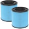 Caehomly AP0601 Replacement Filters Compatible with AIRTOK Air Purifier 4in1 H13 True HEPA Filters HighEfficiency Activated Carbon Filter AP0601RF 2 Pack