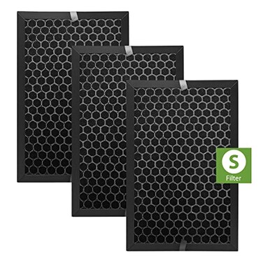 Smilyan 3 Pack HRFSC1 Replacement Filter S for Honeywell HPA3000 PowerPlus and HPA5000 Insight Series Air PurifierHRFSC1 Activated Carbon Filter
